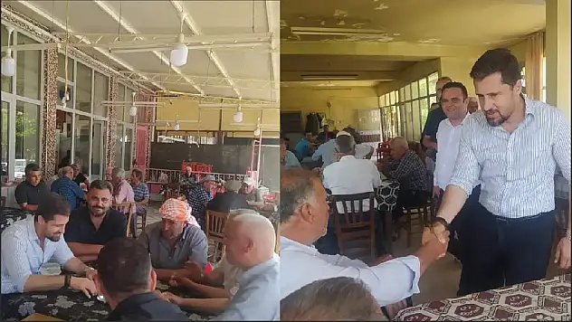 CHP Kiraz’a çıkartma yaptı