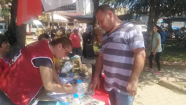 CHP KİRAZDA ÜYE ÇALIŞMALARINA HIZ VERDİ