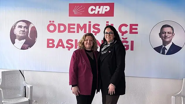 Chp Ödemiş kadın kolları toplantı düzenledi