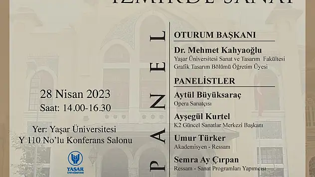 'Cumhuriyet Dönemi’nde İzmir’de Sanat' paneli