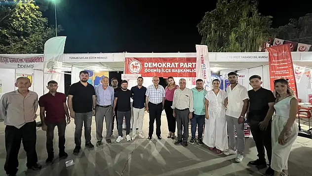 DP'li Altıntaş, Ödemiş Milli Fuarı'nda Üreticilerle Buluştu