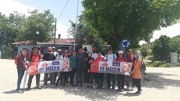 Efe Dağcılık Birgi Hacıhasan ve Kemer Yaylası yürüyüşünü tamamladı