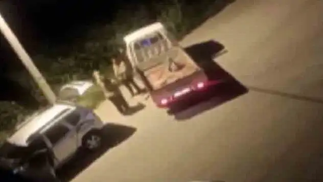 Enginar tarlasında hırsızlık yaparken yakalandı