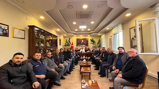 ERDEM DERYA'DAN BAŞKAN TURAN'A ZİYARET