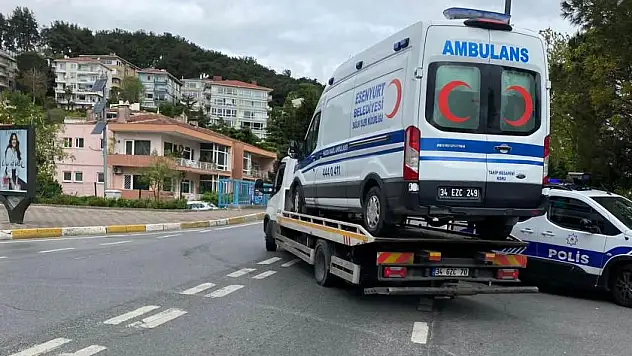 Esenyurt Belediyesi’ne ait ambulans haczedildi