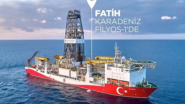 “Fatih” Karadeniz Filyos-1 kuyusunda sondaja başladı