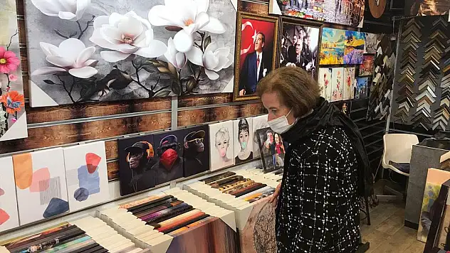 Fotoğrafları tabloya dönüştürüyor