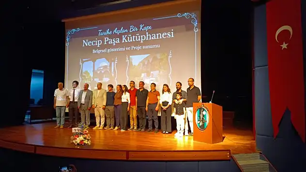 Gençlerden Kültürel Miras Duyarlılığı: Tire'de Necippaşa Kütüphanesi Belgeseli Gösterildi
