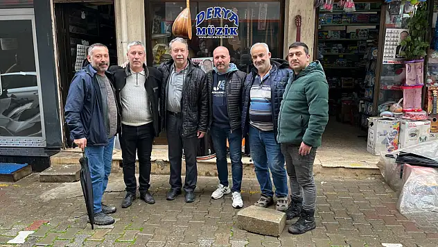 HAKAN GÜÇLÜ ÖDEMİŞ'TE SAHAYA İNDİ: CADDE CADDE, MAHALLE MAHALLE TEMAS