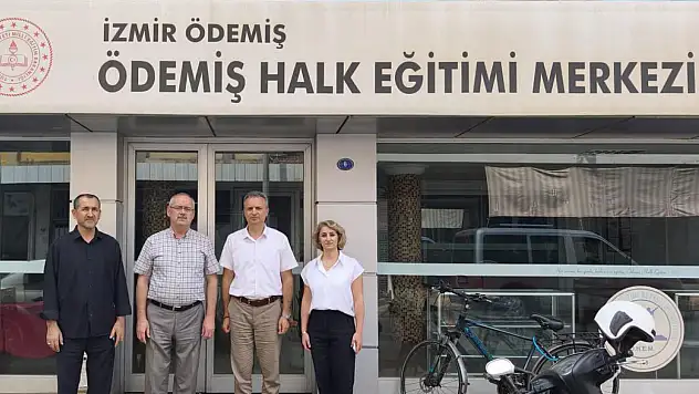 Halk Eğitim Merkezi'ne Yeni Müdür: İlçe Milli Eğitim Müdürlüğü'nden Hayırlı Olsun Ziyareti