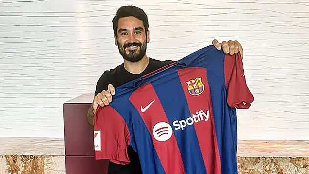 İlkay Gündoğan artık Barcelona’da!