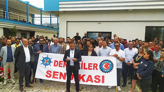 İZDENİZ'in basın açıklamasında Büyükşehir'e gözdağı