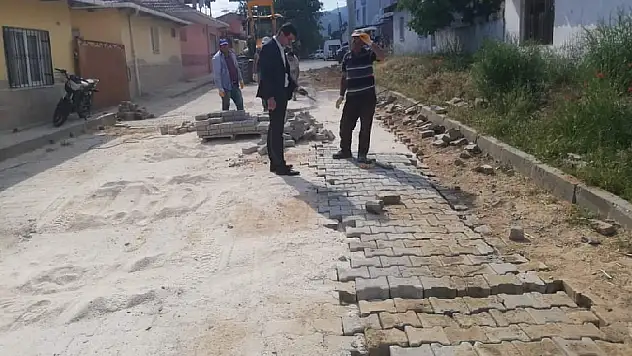 İzmir Büyükşehir Belediyesi Kiraz’da çalışmalara hız verdi