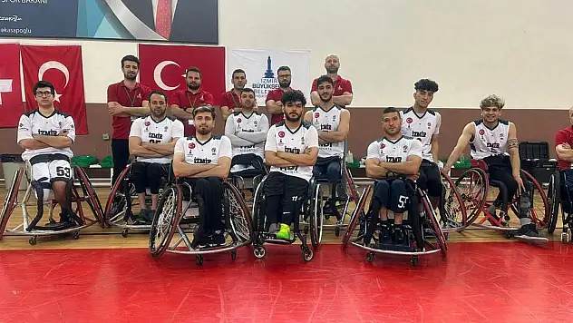 İzmir Büyükşehir tekerlekli sandalye basketbol takımı Avrupa üçüncüsü oldu