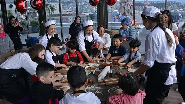 İzmir Marriott'ta çocuklar için pizza atölyesi!