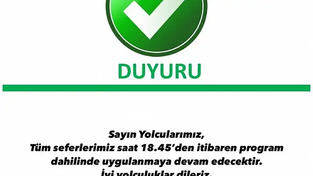 İzmir’de vapur seferleri normale döndü