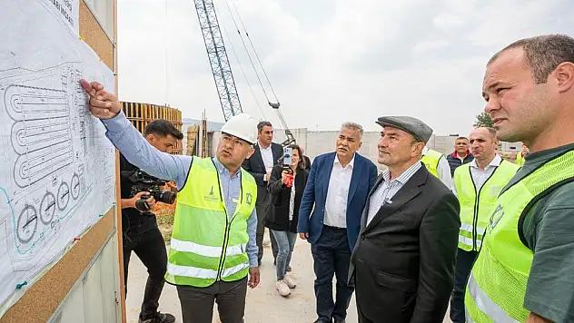 İzmir'in en büyük ikinci arıtma tesisinde çalışmalar sürüyor