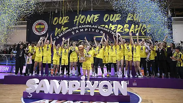 Kadınlar Basketbol Süper Lig’inde şampiyon Fenerbahçe