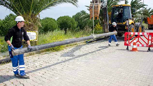 Karaburun’da bulunan site İZSU abonesi olacak