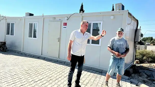 KARADOĞAN MAHALLESİ'NDE KONTEYNERLER TESLİM EDİLDİ...