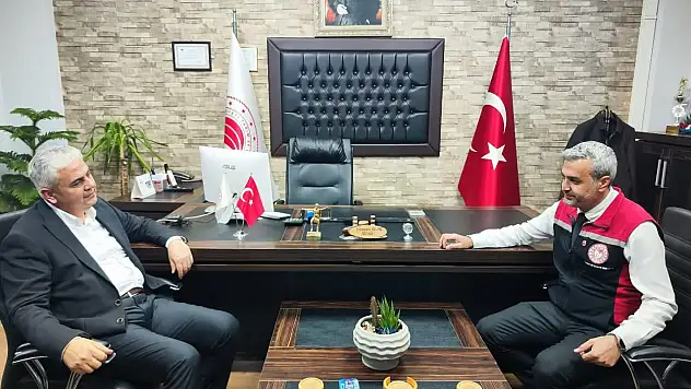Kaymakam Aksoy'dan Ödemiş İlçe Tarım ve Orman Müdürlüğüne Ziyaret