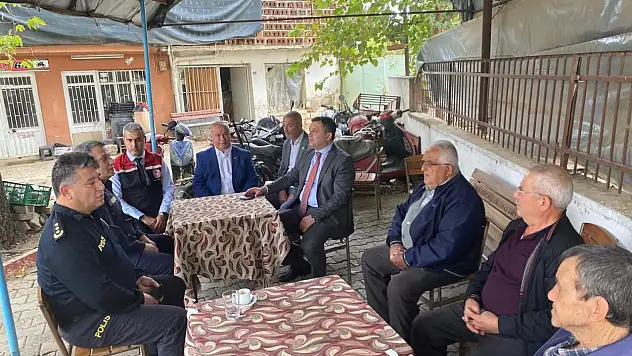 Kaymakam Erdoğan Mahalle Ziyaretleriyle Ödemişlilerle Buluştu