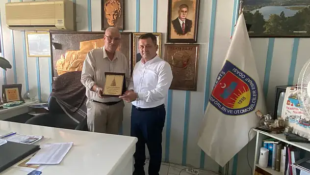 Kaymakam Erdoğan, Şoförler Odası'nı Ziyaret Etti