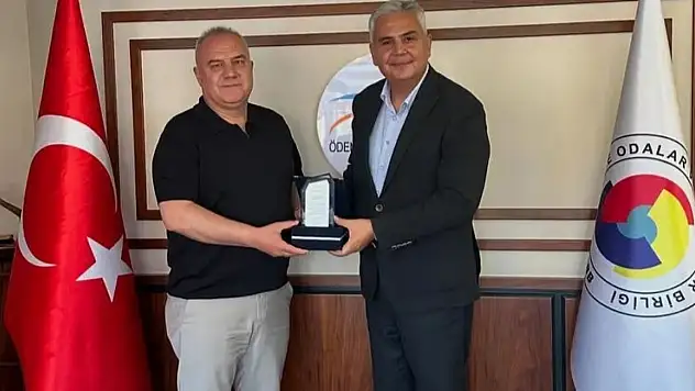 Kaymakam Fatih Aksoy'dan Ödemiş Ticaret Odası'na Veda Ziyareti