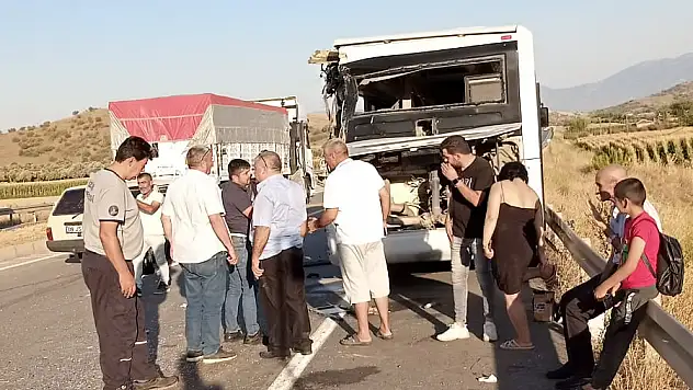 Kaymakçı'da İztaşıt kazası