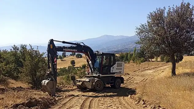 Kiraz Belediyesi'nden İğdeli Mahallesi'ne Üretim Yolu