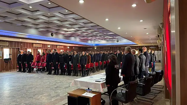 KİRAZ'DA AFET HAZIRLIKLARI MASAYA YATIRILDI