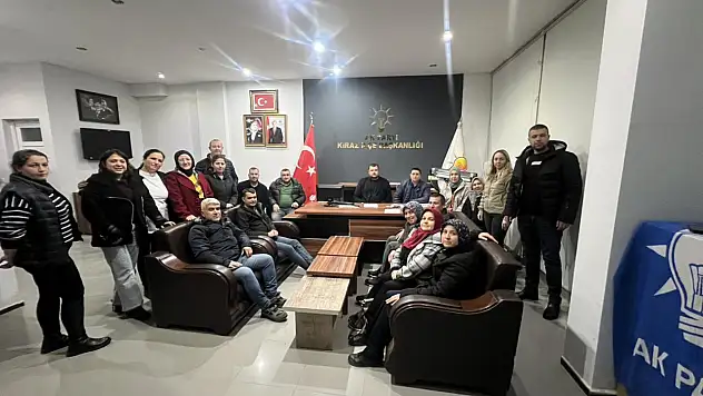Kiraz'da AK Parti yönetim toplantısı yapıldı