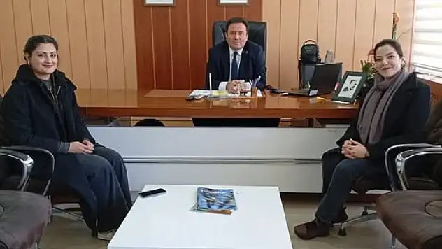 KİRAZ'DA EĞİTİMDE İŞ BİRLİĞİ ZİYARETİ GERÇEKLEŞTİ