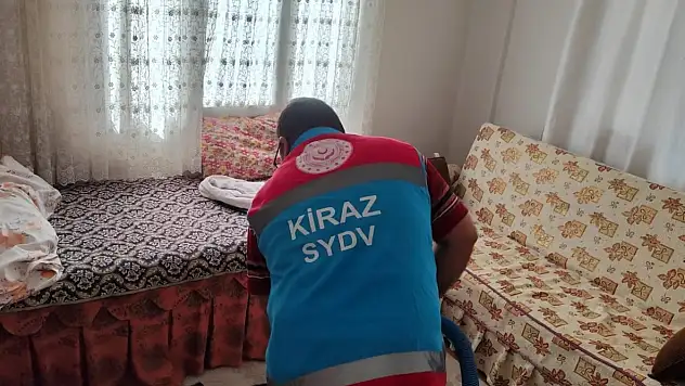 KİRAZ'DA VEFA PROGRAMI İLE 2025 YILINDA 187 VATANDAŞA DESTEK