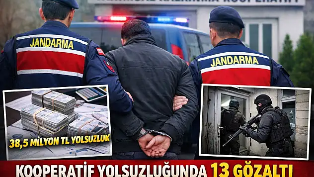 Kiraz'daki iki Tarımsal Kalkınma kooperatifine yönelik yolsuzluk operasyonu: 13 gözaltı