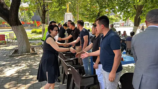 Kiraz'da Bayramlaşma Töreni Gerçekleşti