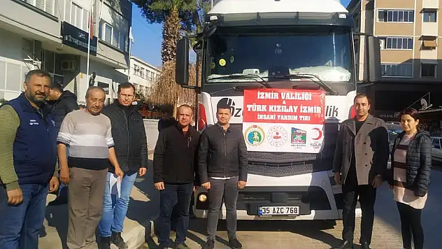 KİRAZ'DAN ADIYAMAN'A GIDA YARDIMI