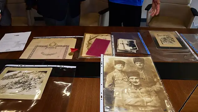 Kurtuluş Müzesi’nde sergilenecek eserler bağışlandı
