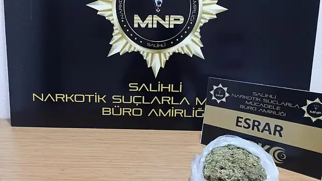 Manisa’da uyuşturucu operasyonları düzenlendi: 1 tutuklu