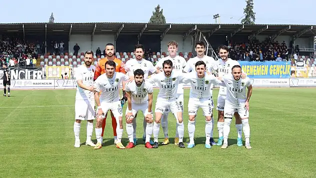 Menemenspor düşme hattına çok yakın