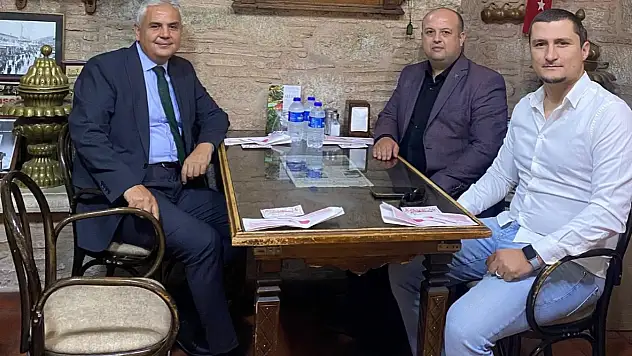 MHP Ödemiş İlçe Başkanı Ceyhun Kınlı'dan Manisa Vali Yardımcısı Fatih Aksoy'a Ziyaret