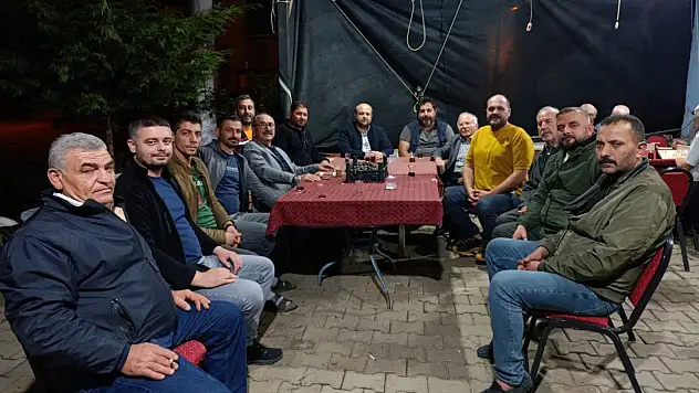 MHP Ödemiş İlçe Başkanı Ceyhun Kınlı Ortaköy Mahallesi'ndeydi