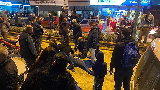 MİTHATPAŞA'DA TRAFİK KAZASI