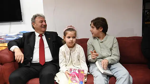 Mucize çocuklardan Başkan İduğ'a duygulandıran teşekkür