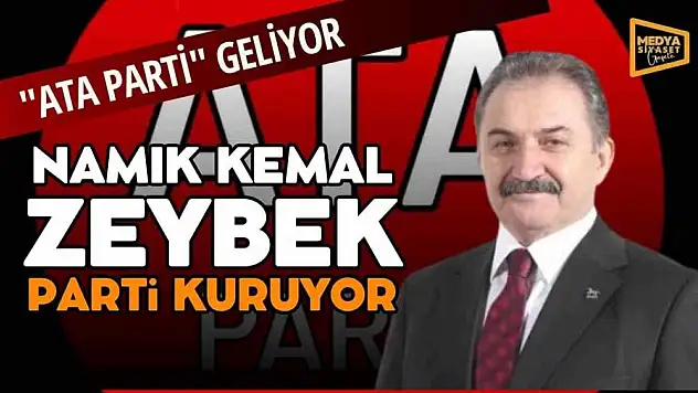 Namık Kemal Zeybek ‘Parti Kuruyoruz’