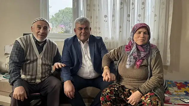 Nasuh başkan depremzedeleri unutmadı