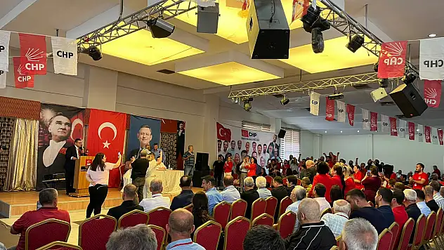 ÖDEMİŞ CHP İLÇE KONGRESİ BAŞLADI