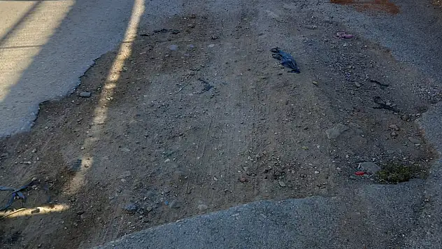 ÖDEMİŞ EMİRLİ MAHALLESİ'NDE YOLLAR KÖTÜ DURUMDA