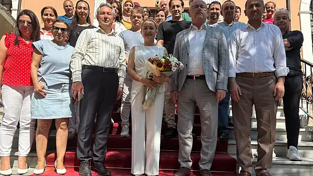 Ödemiş İlçe Milli Eğitim Müdürlüğü'nden Özlem Aksoy'a Veda