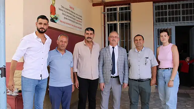 Ödemiş İlçe Millî Eğitim Müdürü İnönü İlkokulunu Ziyaret Etti